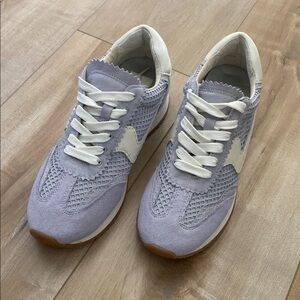 Dolce Vita Light Blue Mesh Sneakers